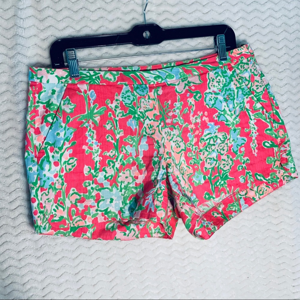 Lilly Pulitzer 4” Adie Shorts Flamingo Pink Size 6